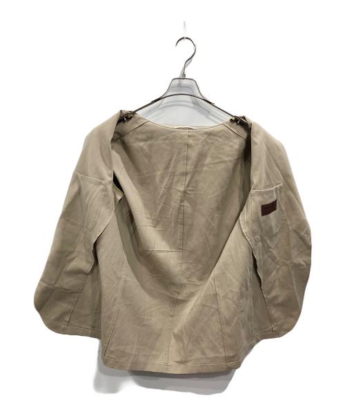 UNITED ARROWS（ユナイテッドアローズ）UNITED ARROWS (ユナイテッドアローズ) テーラードジャケット ベージュ サイズ:Lの古着・服飾アイテム