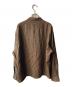 UNITED ARROWS & SONS (ユナイテッドアローズ＆サンズ) ロングスリーブウールシャツ ブラウン サイズ:L：6000円
