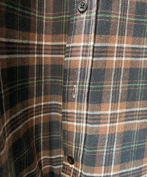 SUPREME（シュプリーム）Supreme (シュプリーム) TRUE RELIGION (トゥルー レリジョン) Quilted Lined Plaid Flannel Shirt ブラウン サイズ:XLの古着・服飾アイテム