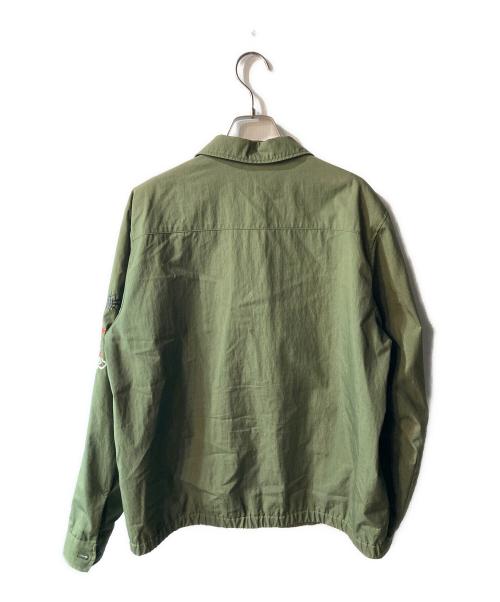 DELUXE（デラックス）DELUXE (デラックス) SOUVENIR JACKET ベトナムジャケット グリーン サイズ:38の古着・服飾アイテム