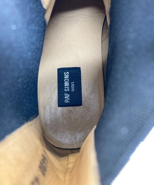 RAF SIMONS（ラフシモンズ）RAF SIMONS (ラフシモンズ) ロングノーズ サイドゴアブーツ ブラック サイズ:42の古着・服飾アイテム