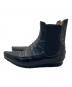RAF SIMONS (ラフシモンズ) ロングノーズ サイドゴアブーツ ブラック サイズ:42：45000円