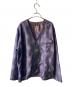 Needles（ニードルズ）の古着「23SS V Neck Shirts レーヨンシャツ」｜パープル
