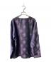 Needles (ニードルズ) 23SS V Neck Shirts レーヨンシャツ パープル サイズ:Ｍ 未使用品：15000円
