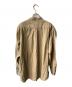 DANTON (ダントン) BAND COLLAR SHIRT L/S シャツ ブラウン サイズ:40：7000円