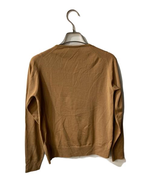 JOHN SMEDLEY（ジョンスメドレー）JOHN SMEDLEY (ジョンスメドレー) Vネックニット ベージュ サイズ:Sの古着・服飾アイテム