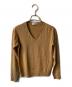 JOHN SMEDLEY（ジョンスメドレー）の古着「Vネックニット」｜ベージュ