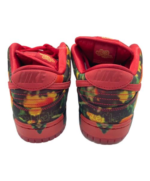 NIKE SB（ナイキエスビー）NIKE SB (ナイキエスビー) DUNK LOW PRO WOO Q ローカットスニーカー レッド サイズ:26.5㎝の古着・服飾アイテム
