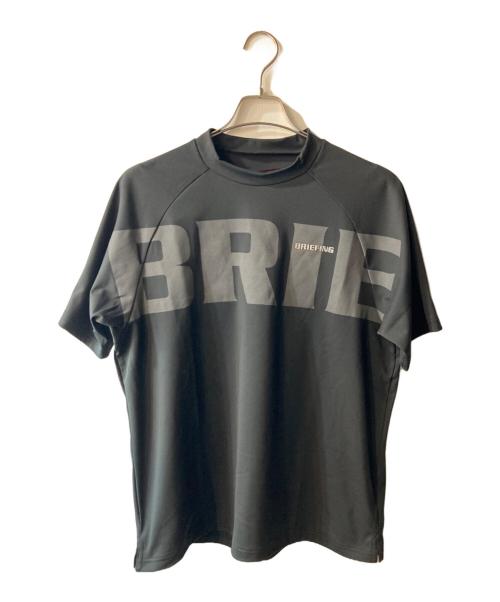 BRIEFING（ブリーフィング）BRIEFING (ブリーフィング) MEN’S BIG BEAT HIGHNECK  ゴルフウェア ブラック サイズ:Mの古着・服飾アイテム