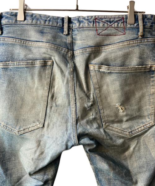 MLVINCE（メルヴィンス）MLVINCE (メルヴィンス) TYPE-1 裾ボタン デニムパンツ インディゴ サイズ:30の古着・服飾アイテム