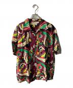Sun Surfサンサーフ）の古着「RAYON HAWAIIAN SHIRT アロハシャツ」｜ピンク