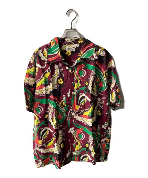 Sun Surf（サンサーフ）Sun Surf (サンサーフ) RAYON HAWAIIAN SHIRT アロハシャツ ピンク サイズ:Sの古着・服飾アイテム