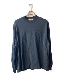 everyone（エブリワン）の古着「cotton long sleeve t-shirt 長袖カットソー」｜ネイビー