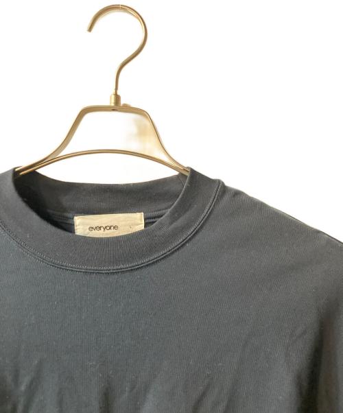 everyone（エブリワン）everyone (エブリワン) cotton long sleeve t-shirt 長袖カットソー ネイビー サイズ:Lの古着・服飾アイテム