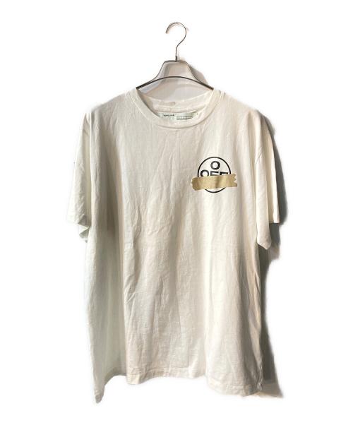 OFFWHITE（オフホワイト）OFFWHITE (オフホワイト) TAPE ARROWS Tシャツ ホワイト サイズ:Mの古着・服飾アイテム