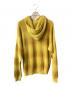 stussy (ステューシー) SPRAY DYED HOODIE ニットフーディ イエロー サイズ:Ｍ：10000円