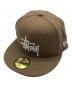 stussy（ステューシー）の古着「59fifty コラボキャップ」｜ベージュ