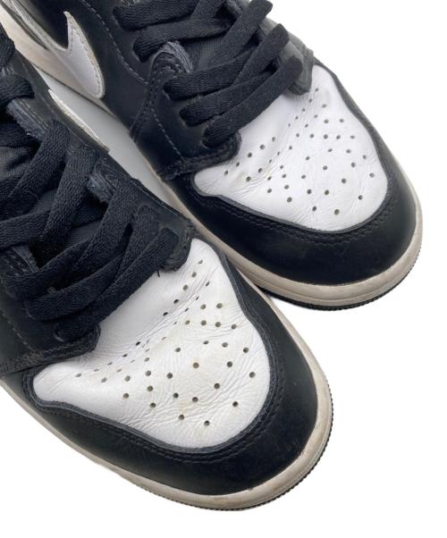 NIKE（ナイキ）NIKE (ナイキ) JORDAN 1 RETRO ハイカットスニーカー ホワイト×ブラック サイズ:27cmの古着・服飾アイテム