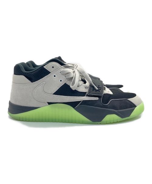 NIKE（ナイキ）NIKE (ナイキ) Travis Scott (トラヴィススコット) Chase B Jumpman Jack TR CJ1 T-Rexx ローカットスニーカー ブラック×グレー サイズ:29.0の古着・服飾アイテム