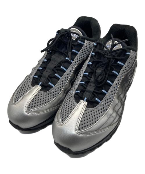 NIKE（ナイキ）NIKE (ナイキ) PALACE (パレス) AIR MAX 95 Big Bubble ローカットスニーカー グレー×ブルー サイズ:29.0の古着・服飾アイテム