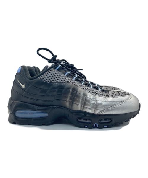 NIKE（ナイキ）NIKE (ナイキ) PALACE (パレス) AIR MAX 95 Big Bubble ローカットスニーカー グレー×ブルー サイズ:29.0の古着・服飾アイテム