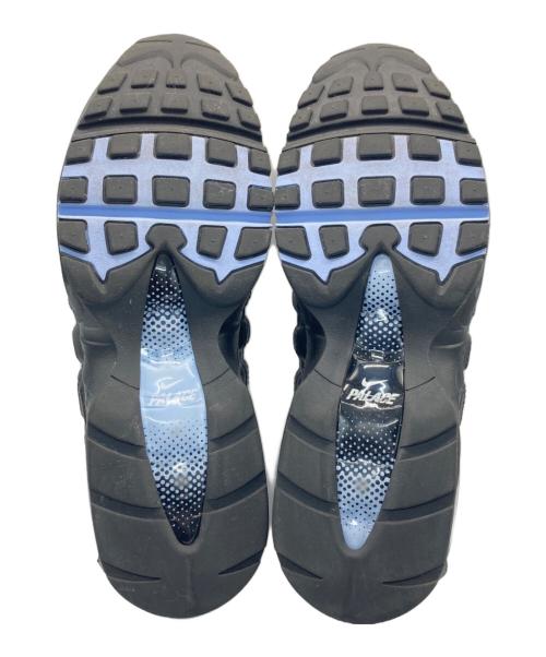 NIKE（ナイキ）NIKE (ナイキ) PALACE (パレス) AIR MAX 95 Big Bubble ローカットスニーカー グレー×ブルー サイズ:29.0の古着・服飾アイテム