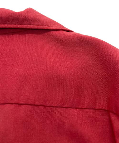 USED（ユーズド）USED (ユーズド) ボーリングシャツ レッド サイズ:Ｍの古着・服飾アイテム