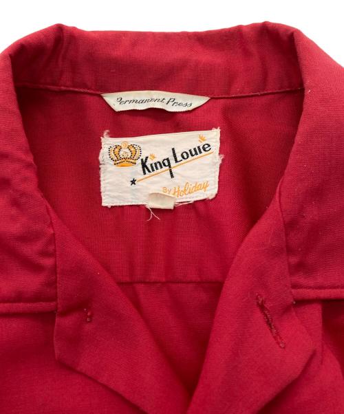 USED（ユーズド）USED (ユーズド) ボーリングシャツ レッド サイズ:Ｍの古着・服飾アイテム