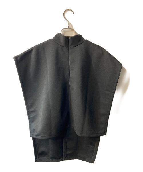RIM.ARK（リムアーク）RIM.ARK (リムアーク) Asymmetry cape & sk set セットアップ ブラック サイズ:36の古着・服飾アイテム