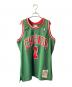 MITCHELL & NESS（ミッチェルアンドネス）の古着「2008-09 Chicago Bulls ゲームシャツ」｜グリーン