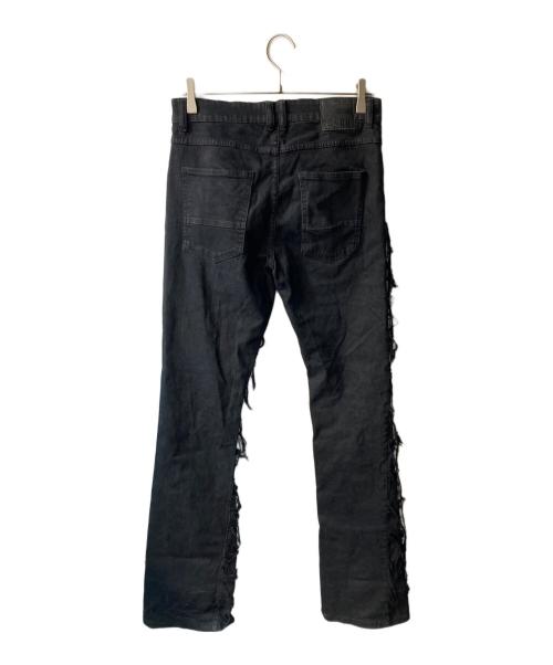 SPARK（スパーク）SPARK (スパーク) クラッシュデニムパンツ ブラック サイズ:W30の古着・服飾アイテム