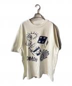 COACHコーチ）の古着「COACH ダイス プリントT」｜ネイビー