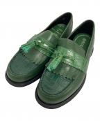 COLE HAAN×emmiコールハーン×エミ）の古着「KILTIE LOAFER」｜グリーン