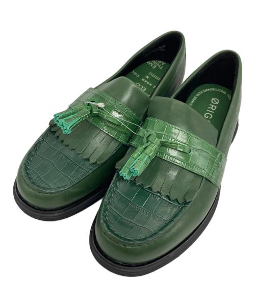 COLE HAAN（コールハーン）COLE HAAN (コールハーン) emmi (エミ) KILTIE LOAFER グリーン サイズ:24cm 未使用品の古着・服飾アイテム
