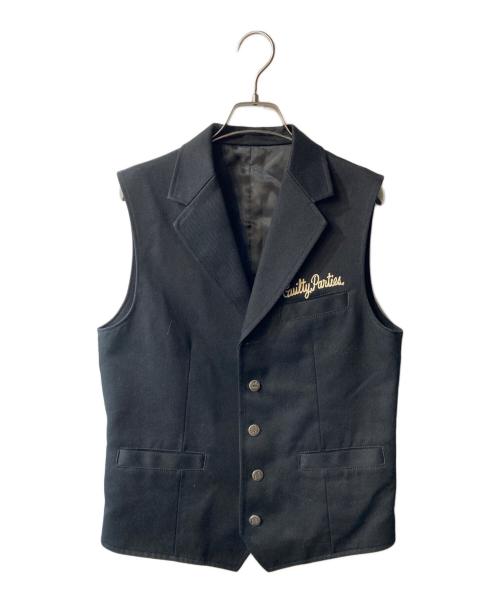 WACKO MARIA（ワコマリア）WACKO MARIA (ワコマリア) ワークジレ ブラック サイズ:Lの古着・服飾アイテム
