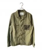Barbourバブアー）の古着「Leon Ripstop Shirt -」｜グリーン
