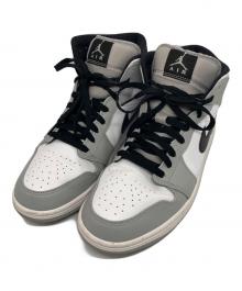 NIKE（ナイキ）の古着「Air Jordan 1 Mid "Light Smoke Grey/White/Black"」｜グレー