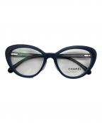 CHANELシャネル）の古着「キャットアイサングラス」｜マットブラック