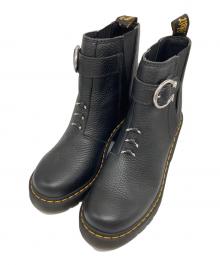 Dr.Martens（ドクターマーチン）の古着「Spence Hardware Flared Heel Chelsea Boots」｜ブラック