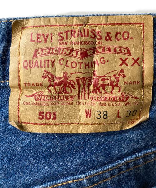 LEVI'S（リーバイス）LEVI'S (リーバイス) 501デニムパンツ ブルー サイズ:W38　L30の古着・服飾アイテム