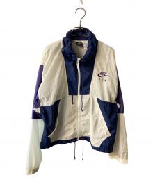 NIKE×CHAMPS SPORTS（ナイキ×チャンプスポーツ）の古着「別注ナイロンジャケット」｜ネイビー×ホワイト