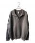 MEIAS（メイアス）の古着「LILY CO/PE SKIPPER PULL OVER / CSKPO スキッパーポロ」｜グレー