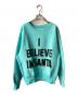 N&N STORE（エヌアンドエヌ ストア）の古着「I BELIVE IN SANTA SWEAT スウェット」｜ブルー