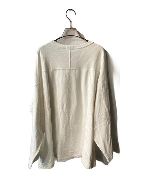 COMOLI（コモリ）COMOLI (コモリ) フットボールTシャツ ホワイト サイズ:3の古着・服飾アイテム