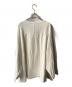 COMOLI (コモリ) フットボールTシャツ ホワイト サイズ:3：20000円
