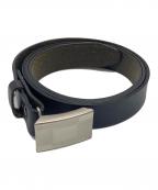 T.Tタイガ タカハシ）の古着「Lot.003 Hickok Belt Black レザーベルト」｜ブラック