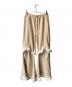 Honey mi Honey（ハニーミーハニー）の古着「two-way rib flare pants」｜ベージュ