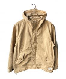 NANGA×The Duffer of ST.George（ナンガ×ザ ダファーオブセントジョージ）の古着「ナンガ別注 ドライコットン フィールドパーカー」｜ベージュ