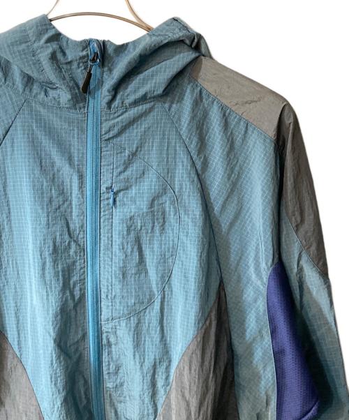DUFFER（ダファー）DUFFER (ダファー) テック リップストップ マウンテンパーカー ブルー サイズ:XLの古着・服飾アイテム