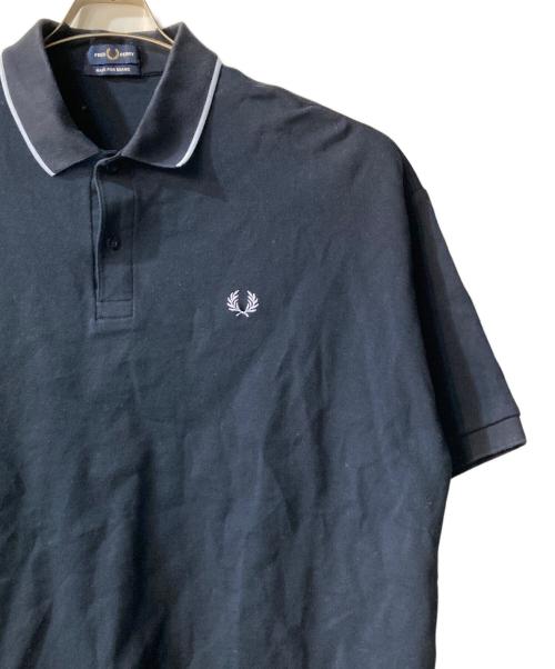 FRED PERRY（フレッドペリー）FRED PERRY (フレッドペリー) BEAMS (ビームス) 別注ポロシャツ ネイビー サイズ:XLの古着・服飾アイテム